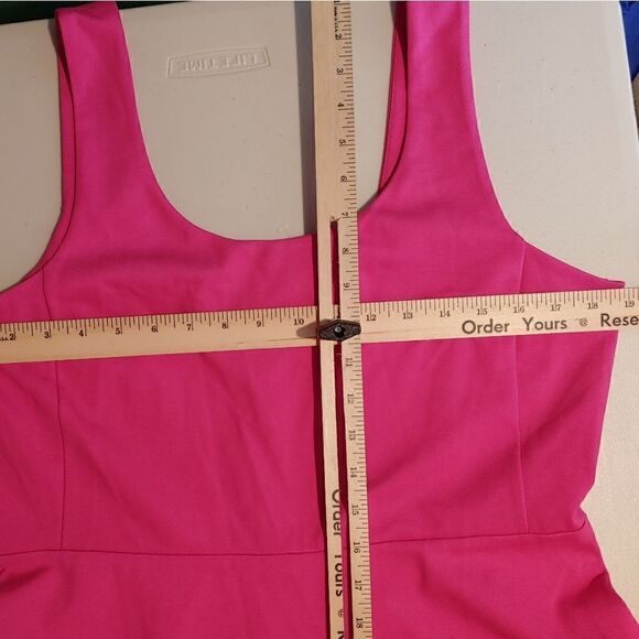 NWT J. Crew dress fuchsia large - Picture 8 of 12